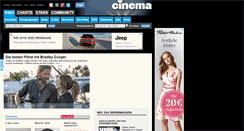 Desktop Screenshot of cinema.de