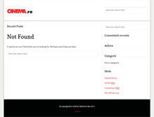 Tablet Screenshot of cinema.ro