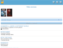 Tablet Screenshot of cinema.lt