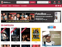 Tablet Screenshot of cinema.com.do